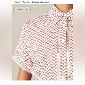 J.crew Wren Lace-trim Shirt Dress In Glossy Twill